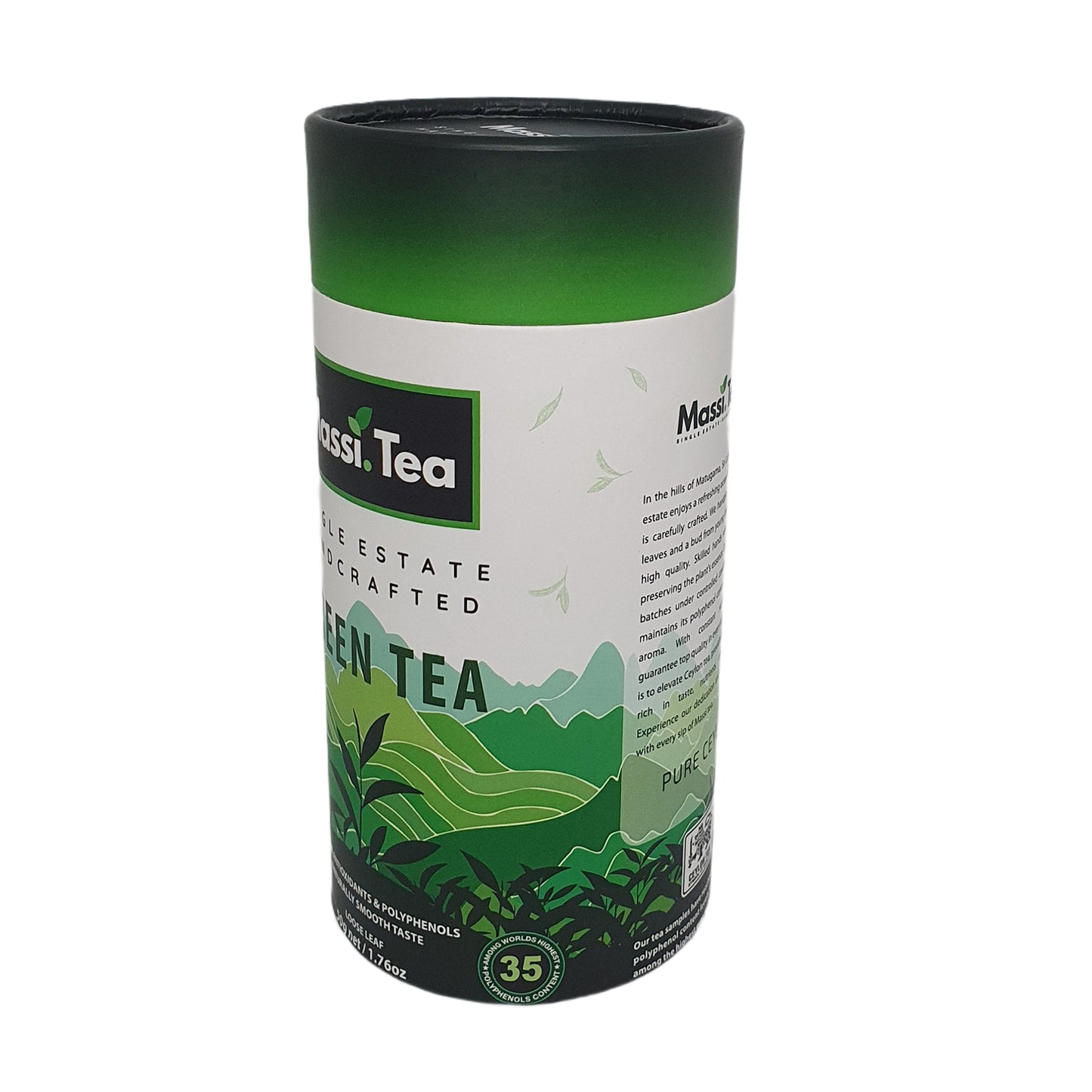 Massi Tea Single Estate Ručně vyráběný zelený čaj (50g)