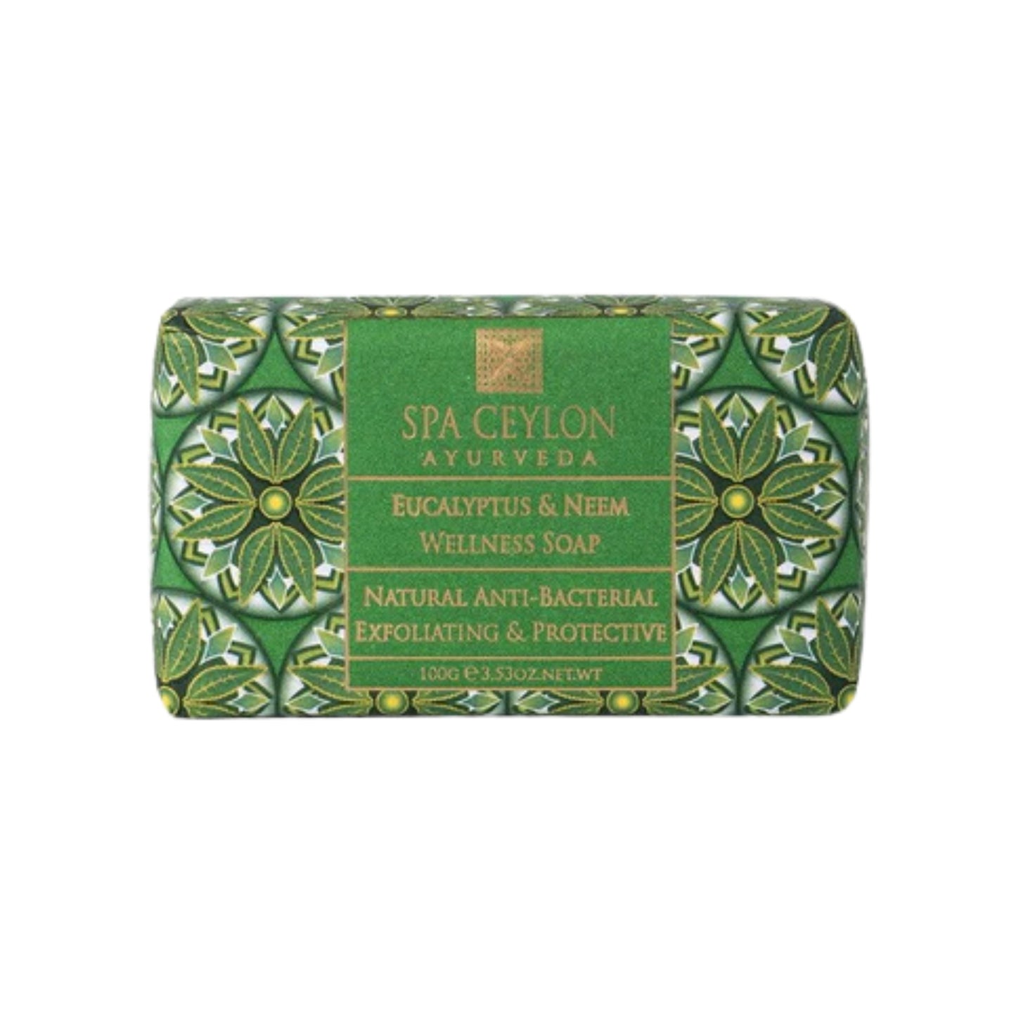 Spa Ceylon Eucalyptus & Neem - Antibakteriální exfoliační wellness mýdlo (100 g)
