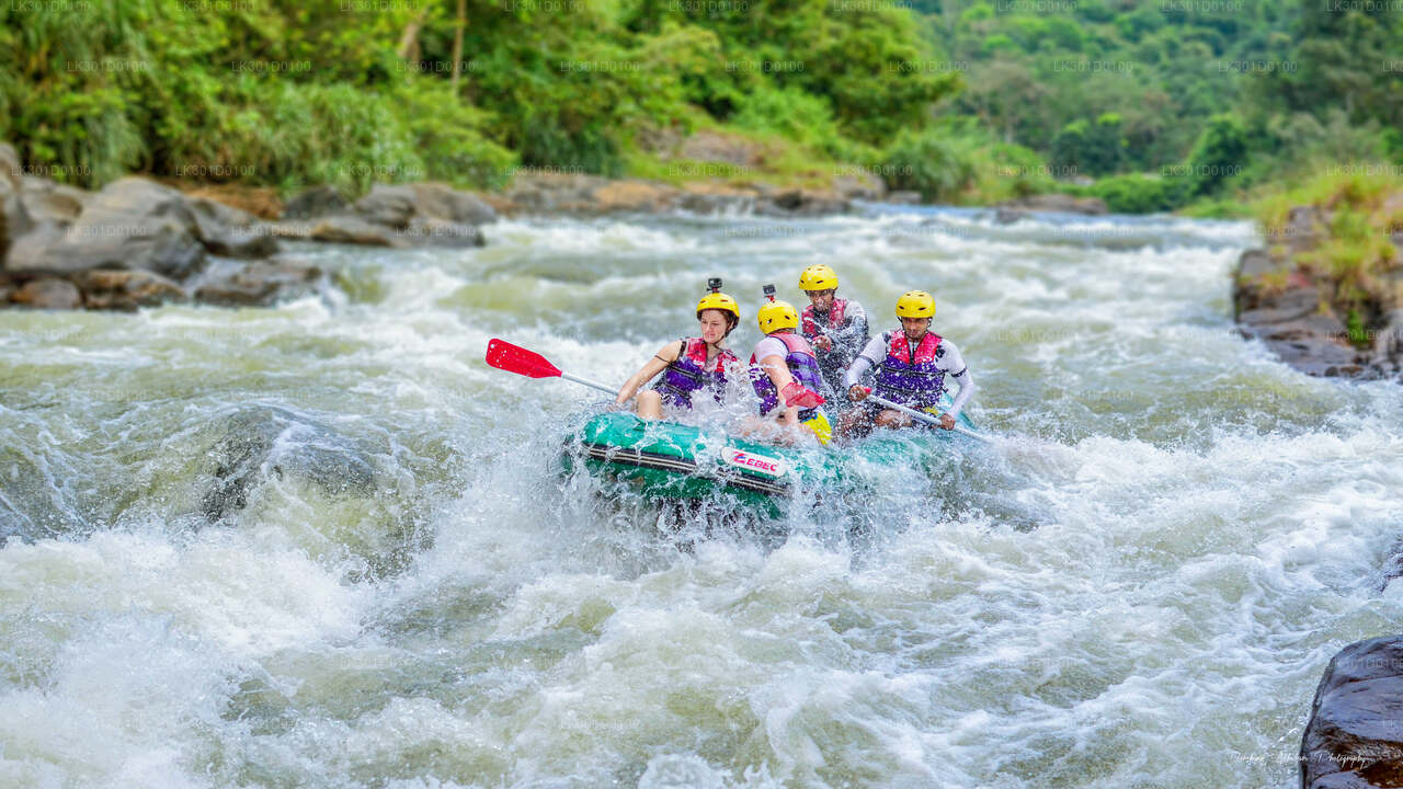 Rafting na divoké vodě z Kitulgaly (5 km)