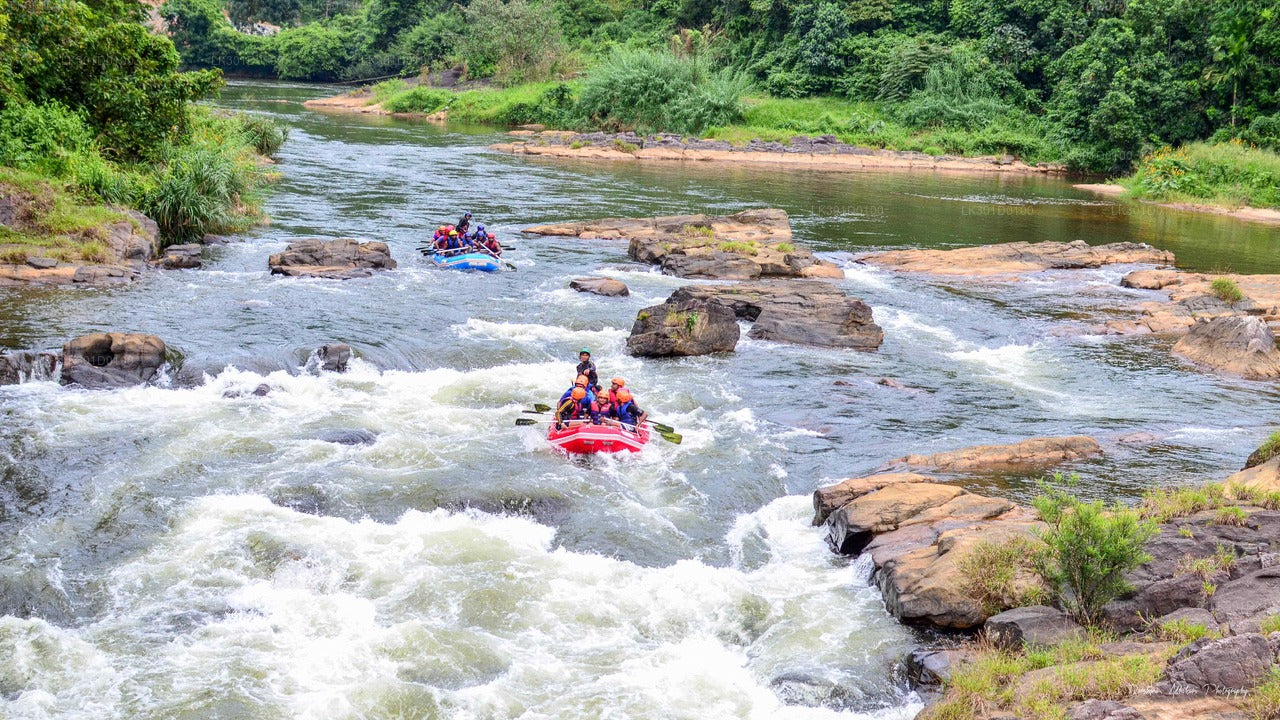 Rafting na divoké vodě z Kitulgaly (5 km)