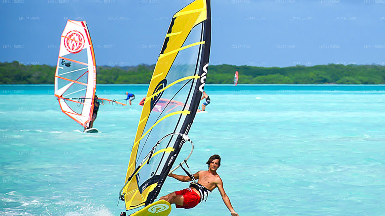4 hour Advance Windsurfing Course from Kalpitiya (1 Guest + Guide + Transport + Ticket)