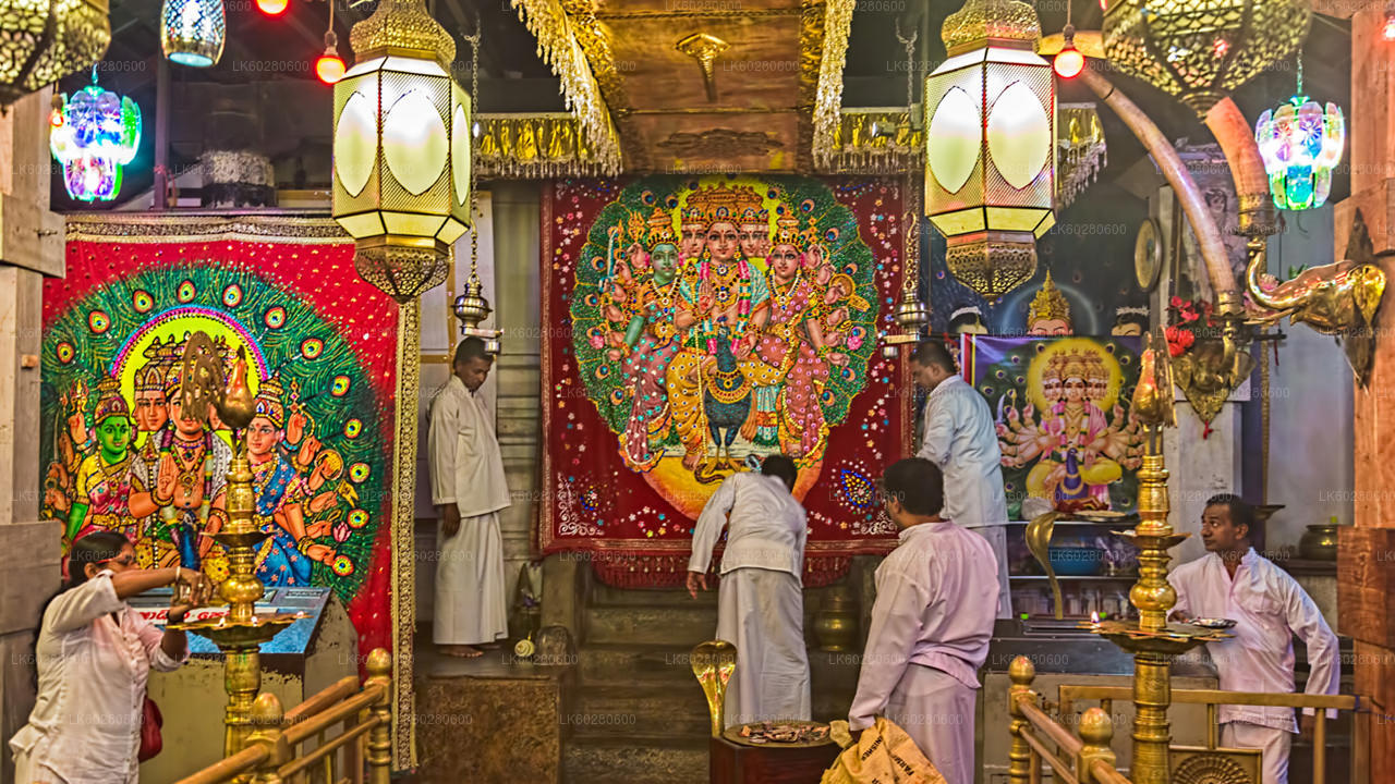 Prohlídka starověkého chrámu z Hambantoty