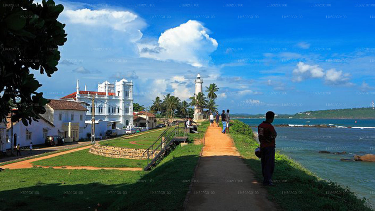 Hlavní body jižního pobřeží z Weligama City