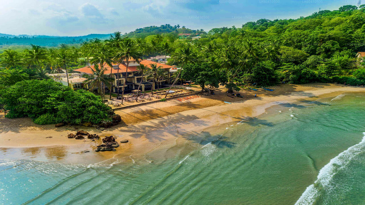 Hlavní body jižního pobřeží z Unawatuny