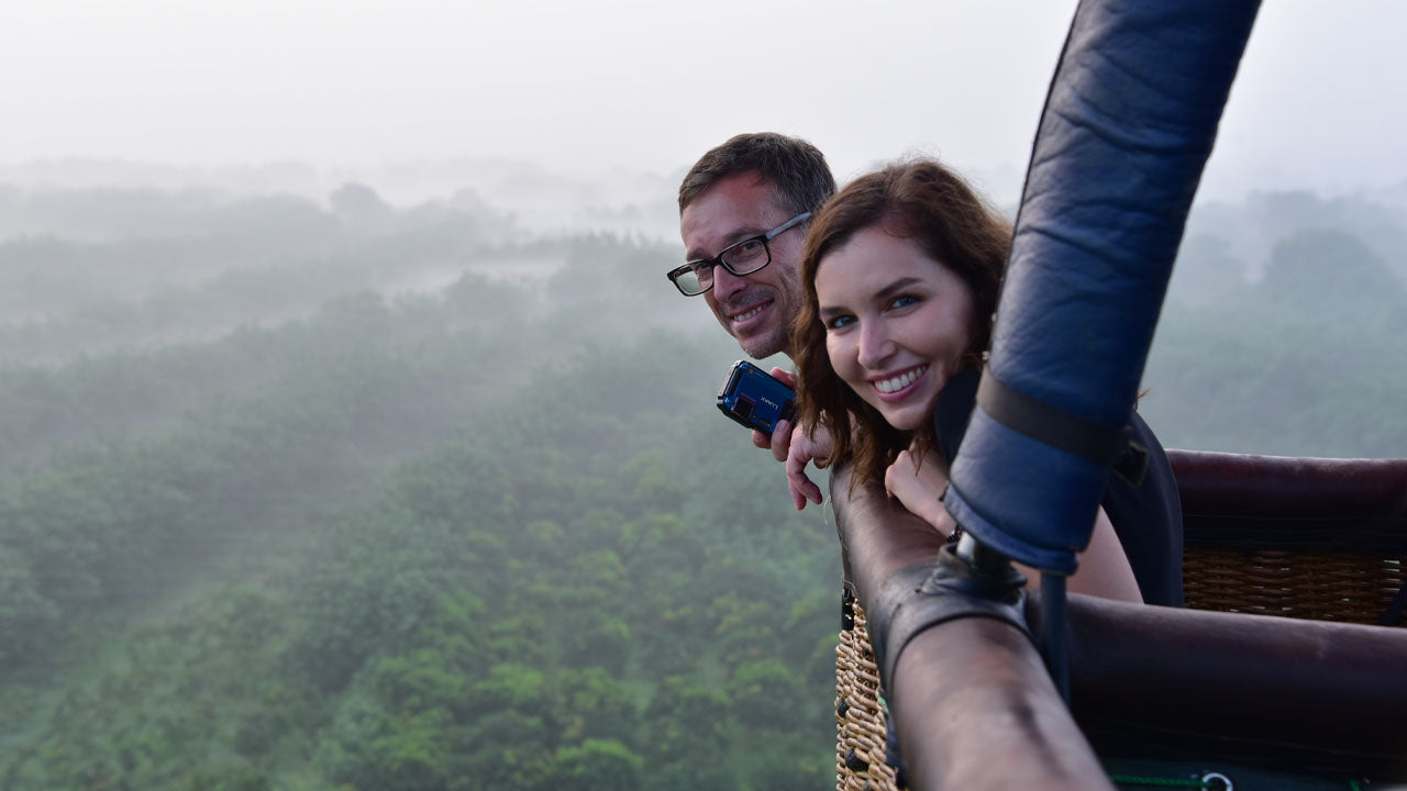 Let horkovzdušným balonem z Kandalamy