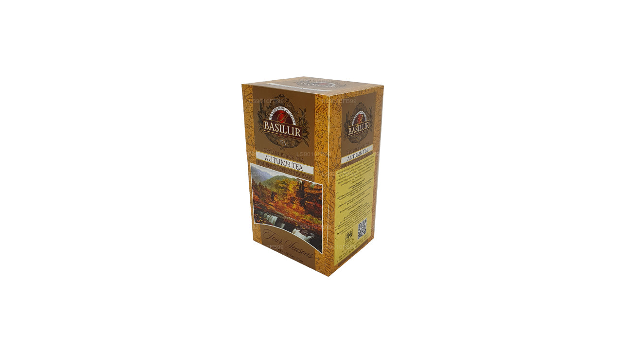 Basilur Four Seasons Autumn Ceylon Black Tea (50g) 25 Foil Enveloped Teabags
